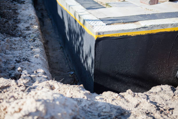 Professional Crawl Space Encapsulation technician working in West Olive, MI